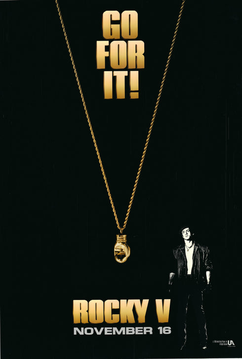rocky v 1990 one sheet poster b
